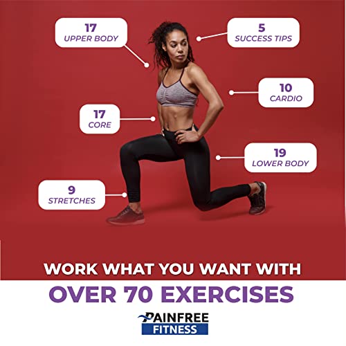 65 Bodyweight Workout Cards Deck 3x5'', Beginner to Intermediate