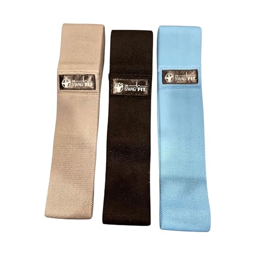 Resistance Bands Set, Versatile Latex Exercise Bands for Home and Gym Workouts, Ideal Workout Equipment for Men and Women, Resistance Bands for Legs, Physical Therapy, (3-Pack)
