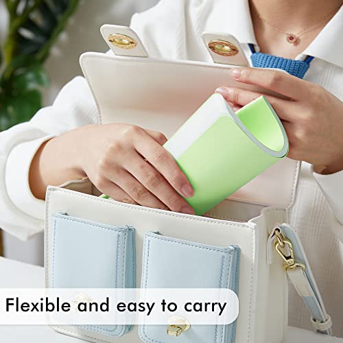 36 Pack Soft Cover Journal Bulk, Feela Lined Blank Travel Journal for Women Men Writing, Notebooks College Ruled for Work, Note Taking Notebook School Business Supplies, 8.2” x 5.5”, A5, Light Green - color: 36 Light Green