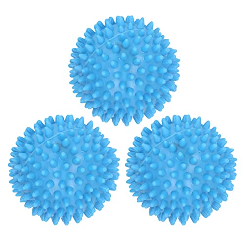ViaGasaFamido 3Pcs Hard Massage Balls Spiked Massager Roller Orb Plastic Muscle Massage Balls for Trigger Point Movements in Neck Back Shoulders Waist Foot Exercise Yoga