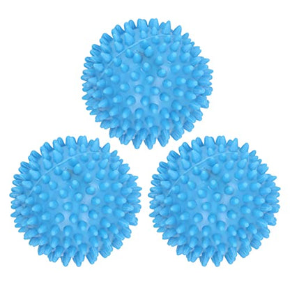ViaGasaFamido 3Pcs Hard Massage Balls Spiked Massager Roller Orb Plastic Muscle Massage Balls for Trigger Point Movements in Neck Back Shoulders Waist Foot Exercise Yoga