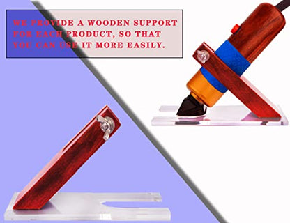 Carpet Trimmer with Shearing Guide, Electric Speed Adjustable Rug Tufting Carver Clippers, Electric Rug Shears Carpet Carving Tool for Handmade Rug Clean and Tufted Rug(with Stand Base and 2 Blades) - color: Carpet Trimmer With Shearing Guide