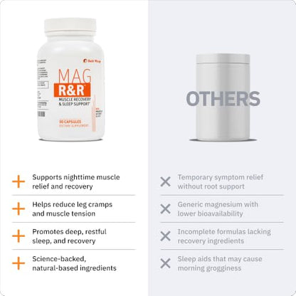 SaltWrap Mag R&R Nighttime Muscle Cramp Relief, 90 Caps
