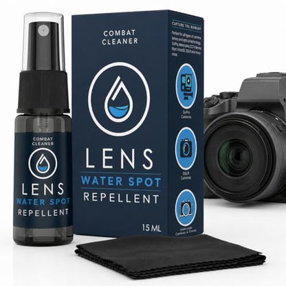 Combat Cleaner Camera Lens Cleaner with Microfiber Cloth, Camera Care Kit
