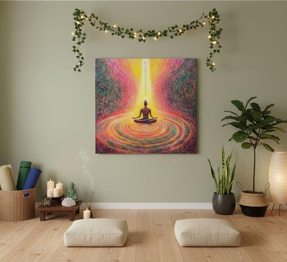 Kyczmys Chakra Chart Canvas Wall Art