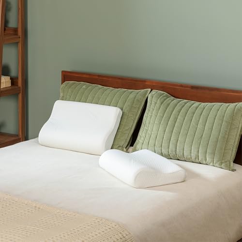 Tempur-Pedic TEMPUR-Ergo Neck Pillow, Medium Profile, White - size: Medium Profile