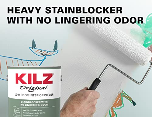 KILZ Original Low Odor Primer, Interior, 1 Gallon - size: 32 Ounce (Pack of 1)