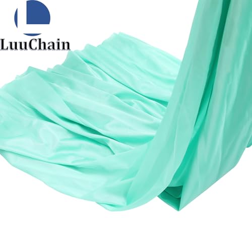 Aerial Silks Equipment for Aerial Yoga Aerial Dance Acrobatic Circus Arts Soft Durable Yoga Hammock Aerial Rig for All Skill Levels Load Capacity 440LB Black - color: Green-16.4*8.53FT