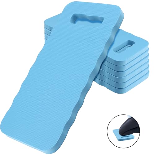 6 Pack Garden Kneeling Pads, 20mm Thick Foam Knee Pad, Kneeler Mat for Long Gardening Hours, Yoga, Prayer and Exercise 16 x 7 x 0.8 Inch, Blue - size: 6PCS Blue