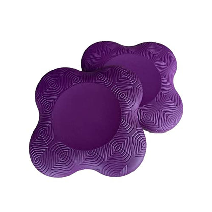 Yoga Knee Pad Cushion Extra Thick for Knees Elbows Wrist Hands Head Foam Yoga Pilates Work Out Kneeling pad - color: purple