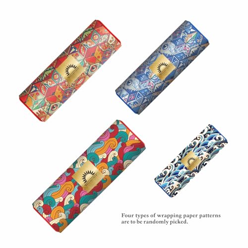 Mairtini Academy Grade Brilliant Series “Oriental Charm” Half-pan Solid Watercolor Paint 24 Colors Set with Red Iron Case