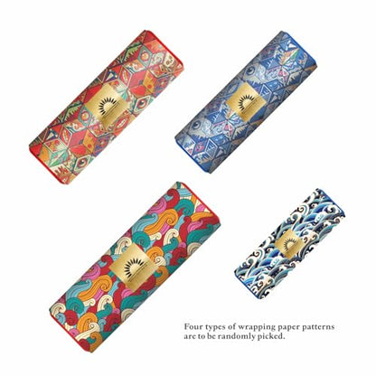 Mairtini Academy Grade Brilliant Series “Oriental Charm” Half-pan Solid Watercolor Paint 24 Colors Set with Red Iron Case