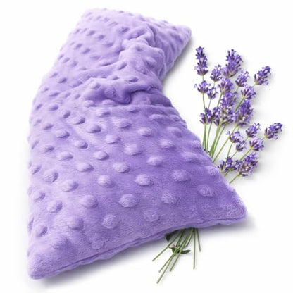 Mumu Wraps Heating Pad Microwavable - Lavender Scented Microwave Heating Pad for Pain Relief, Cramps, Muscle Ache, Joints, Neck, Shoulder, Back Pain, Warm Compress Moist Heat Pack (Lavender)