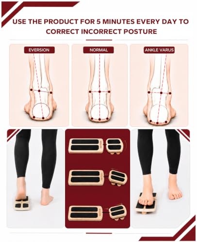 HAPBEAR Axis Board Ankle Balance Board Ankle Foot Strengthener for Sprained