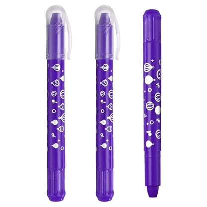 PATIKIL Gel Crayons, 3PCS Watercolor Crayons Silky Water Soluble Twist Bulk for Artists Coloring Drawing Painting, Purple Crayon - color: Purple