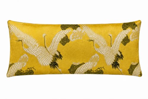 Handmade Luxe Serenity Eye Pillow - All-Natural Flaxseed - Unscented or Lavender Scented – Weighted Eye Mask for Yoga, Meditation, Hot & Cold Therapy - color: GOLDEN BOTANIC, style: UNSCENTED