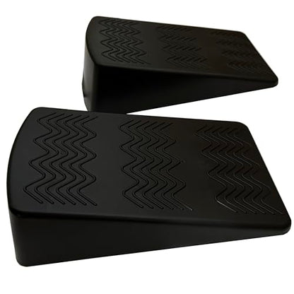 Squat Wedge Block Pairs,YOGA Pilates Block Slant Board Calf Stretcher, Exercise Ramps for Weightlifting, Squat Wedges, Home Gym, Weight Lifting & Yoga