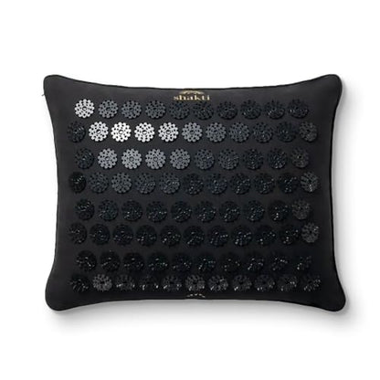 ShaktiMat Acupressure Pillow, Neck & Shoulder Relief, Premium Level 2 Black - color: Premium-black, size: Level 2