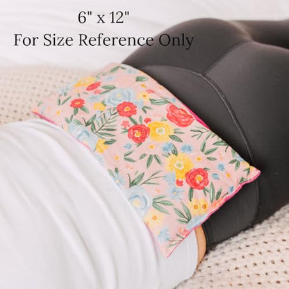Heating Packs Microwavable, Lavender Microwave Heating Pad, Aromatherapy Heating Pad, Moist Heat Therapy, Cooling Therapy, Herbal Therapeutic Healing, Lavender Eye Pillow, Flax Seed Dried Herbs