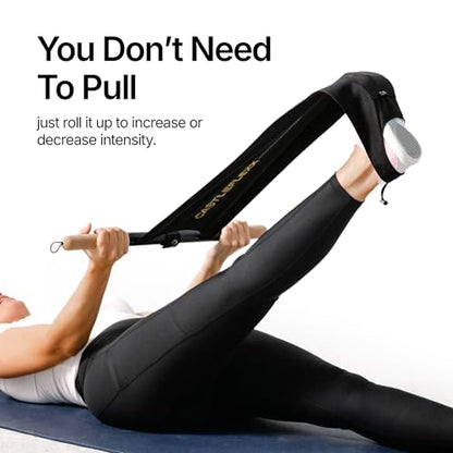CastleFlexx Mobility and Full Body Strengthening Device - color: Black, size: X-Large 6'3 - 6'9
