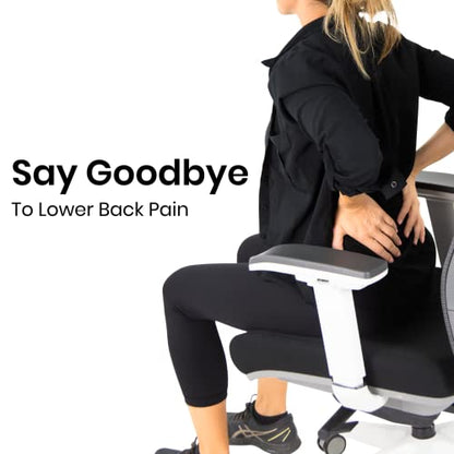 Vive Cooling Lumbar Support Pillow for Chair & Car - Back Pressure Relief Seat Cushion for Office or Gaming - Soft Memory Foam Bolster Helpful for Sciatica, Pregnancy, Elderly, Truckers, Desk Jobs - style: Cooling