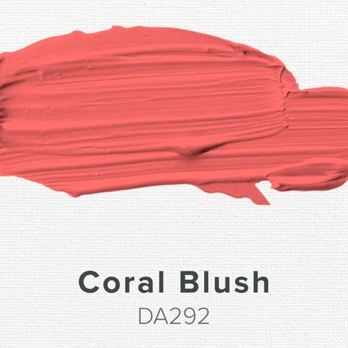 DecoArt Americana Acrylic Paint, 2-Ounce, Coral Blush - color: Coral Blush, size: 2 Fl Oz (Pack of 1)