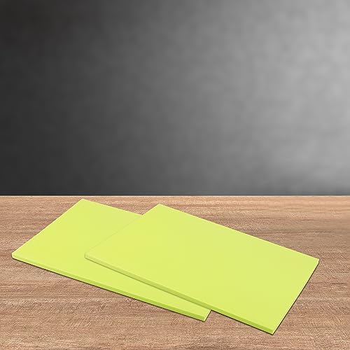 5 PCS Green A4 Rubber Carving Blocks, 8.3 x 11.8 Inch Large Stamp Block, Soft Rubber Stamping for Printmaking, Linoleum for Engraving Crafts - color: Green