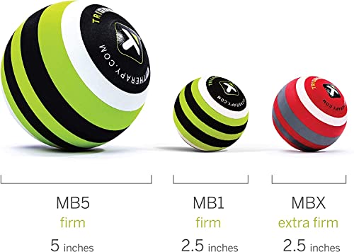TRIGGERPOINT Performance Foam Massage Ball for Deep-Tissue Massage, MB5 (5-inch) -5" L x 5" W x 5" H - size: 5 inches, style: MB5