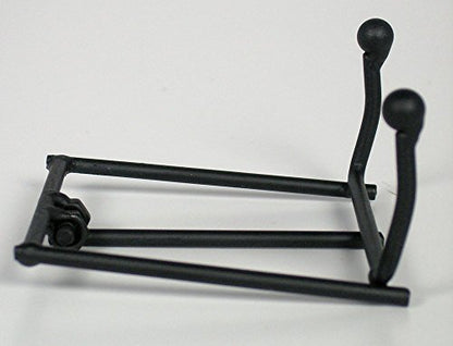 BANBERRY DESIGNS Black Easel Display Stand - Set of 3 Metal Easels - Wrought Iron Plate Stand - Picture Easels - 3.5 Inch High - size: 3 Inch