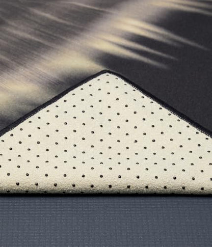 Manduka Yogitoes Hot Yoga Mat Towel - 71" | Moisture Activated Grip | Patented Silicone Nubs | Highly Absorbent, Durable & Easy Care | Made from Recycled Materials | 71 x 24 Inches | Heartwood - color: Heartwood, size: 71" x 24"