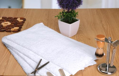 Utopia Towels Salon Towels, Pack of 24, 16x27 in, 100% Cotton, White - color: White, size: 24 Pack