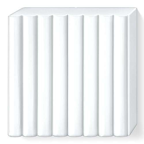 SG Education FIMO 8020 0 Fimo Soft Modelling Clay, 57 g, White - color: White, size: 57 g (Pack of 1)