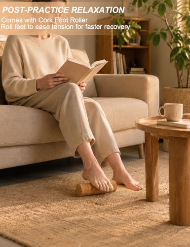 Zen Sadhu Board for Beginners, Massage Tool, Wooden Nail Board for Feet with 10mm Calibrated Zinc Nails, Static Nail Standing Board for Meditation, Yoga & Deep Relaxation, Suitable for home and travel