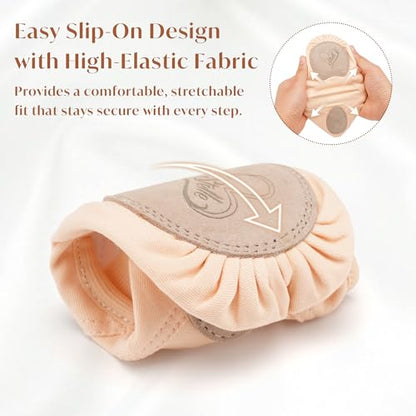 Stelle Ballet Shoes Women Highly Stretch Canvas Dance Slippers Ballet Flats | Ballet shoes for women, Split suede outsole, Non-Slip, Breathable cotton lining, Elastic cross straps, Yoga, Ballet training - color: Ballet Pink, size: 3