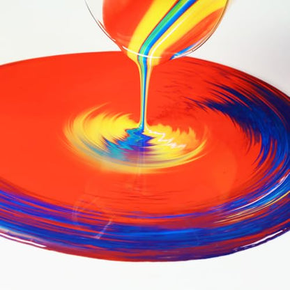 Color Pouring Medium Gloss by GOLDEN, 8 fl. oz. Jar, Professional Acrylic Medium, Transparent