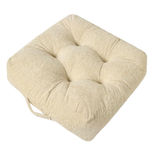 Floor Cushion Pillow, Portable Large - color: Square, Fog