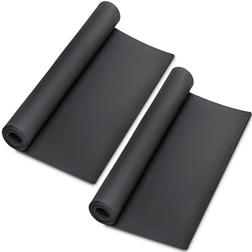 2-Pack Black Eva Foam Cosplay Sheets roll, Premium eva Craft Foam 1mm Thick, 13.5" x 49", High Density 86kg/m3 for Cosplay Costume, Crafts, DIY Projects by MEARCOOH - color: 2PCS:Black, size: Thickness-1mm