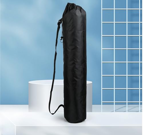 Yoga Mat Bag with Adjustable Strap, Yoga Gym Bag, Black Yoga Mat Carrier Bag