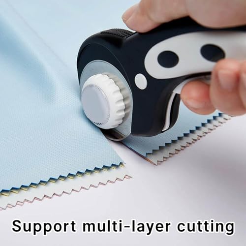 10 Pack Rotary Cutter Blades 45mm for Fits Fiskars,Olfa,Truecut Rotary Cutter Replacement Arts Crafts Quilting,Sharp and Durable