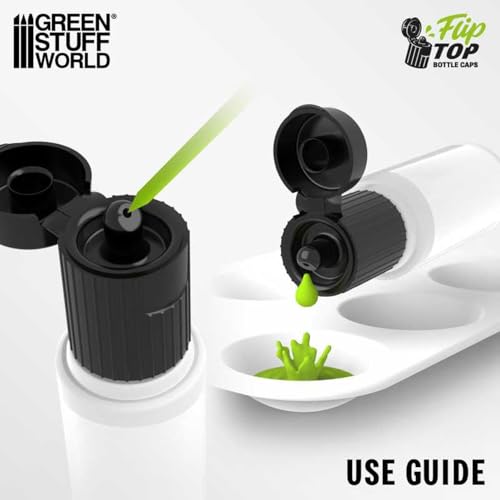 Green Stuff World for Models and Miniatures Set of 8 Fluor Paints 9353