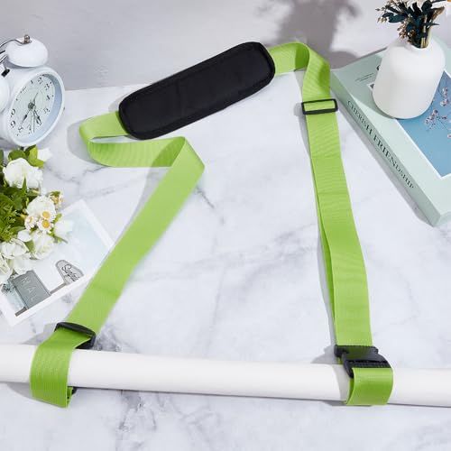 GORGECRAFT 100-189cm Shoulder Strap Replacement Universal Beach Chair Carrying Straps Scooter Adjustable Backpack Anti-Slip Shoulder Belt for Briefcase Laptop Messenger Crossbody Bag Luggage Green - color: Fluorescent Green