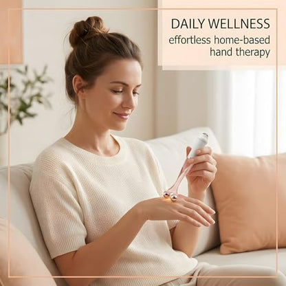 2pcs Finger Massager Roller,Finger Massager,Finger Massager for Arthritis,Hand Massager Tool,Hand Roller Massager,Improves Circulation,Hand Pain and Stress,for Fingers, Hands and Palms(Coffee)