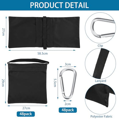 Nuogo Photography Sandbags Heavy Duty Weight Bags - color: Black