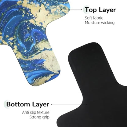 Non-Slip Pilates Reformer Mat Cover 39“ x 23”, Wicking Reformer Towel | 2mm-Thick Pilates Reformer Machine Cover Mat, Soft Fleece Surface, Lightweight and Foldable, Quick Drying, For Yoga, Fitness