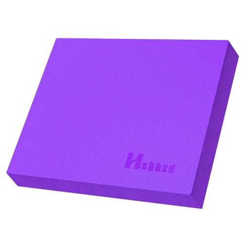 Professional Balance Pad for Physical Therapy and Stability Training - color: Purple, size: 15.7*13.0*2in