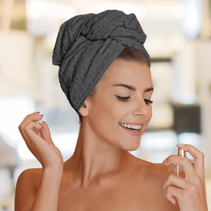 Reed&Pick 24 Pack Dark Grey Hand Towels 100% Cotton Spa Towels – 16x26 inches Highly Absorbable Facial Gym Towel Hair Towels and Face Bulk Small Towel (Not Bleach Proof) - color: Dark Grey, size: 16x27 Pack of 24