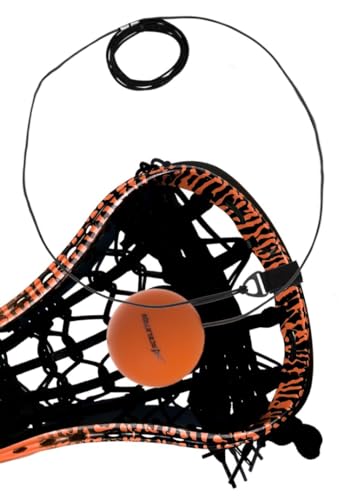 ACELETIQS Lacrosse Rebounder Training Ball with String – Solo Practice Lax Ball for Passing, Catching, Stick Work & Compatible with All Lacrosse Sticks – Ideal Trainer for All Ages and Skill Levels - size: Classic