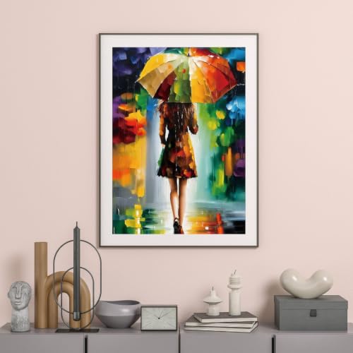 GUMITOON Diamond Art Kits for Adults-Pink Bow Full Drill Diamond Dots Paintings for Beginners, Round 5D Paint with Diamonds Pictures Gem Art Painting Kits DIY Crafts Kits 12"x16" QCY-149 - color: QCY-174