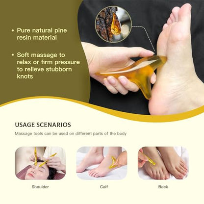 Reflexology Socks Acupressure Tool Plantar Fasciitis Relief - color: Brown