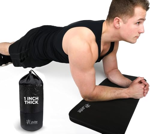 Yoga Knee Pads Cushion - Extra Thick 1 Inch (25mm) Workout Mat Cushion
